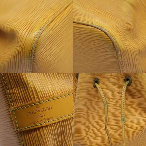 LOUIS VUITTON Epi Petit Noe Shoulder Bag Yellow M44109 - Picture 11 of 13